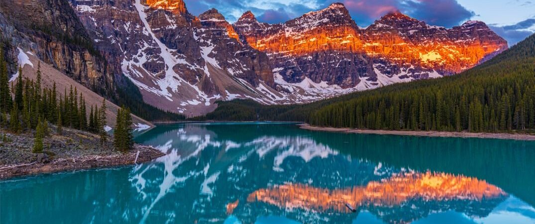 Moraine Lake, Canada: Picture-Perfect Blue Water